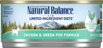 Natural Balance Limited Ingredient Diets Chicken & Green Pea